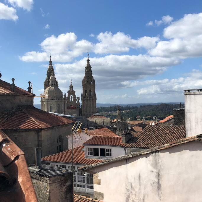 Atico Casco Antiguo En Plaza Cervantes Santiago de Compostela Ngoại thất bức ảnh