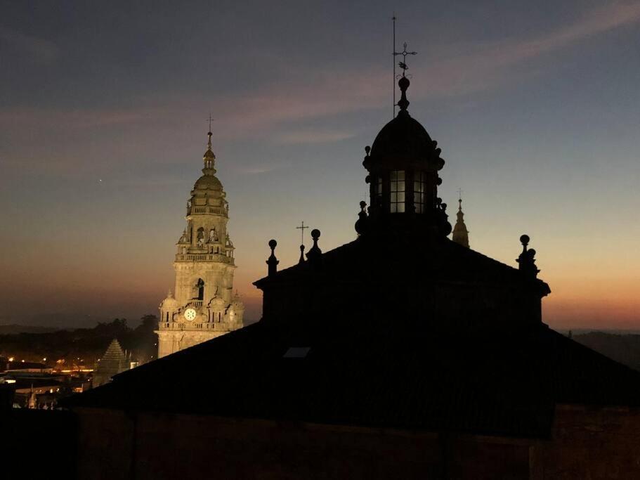 Atico Casco Antiguo En Plaza Cervantes Santiago de Compostela Ngoại thất bức ảnh
